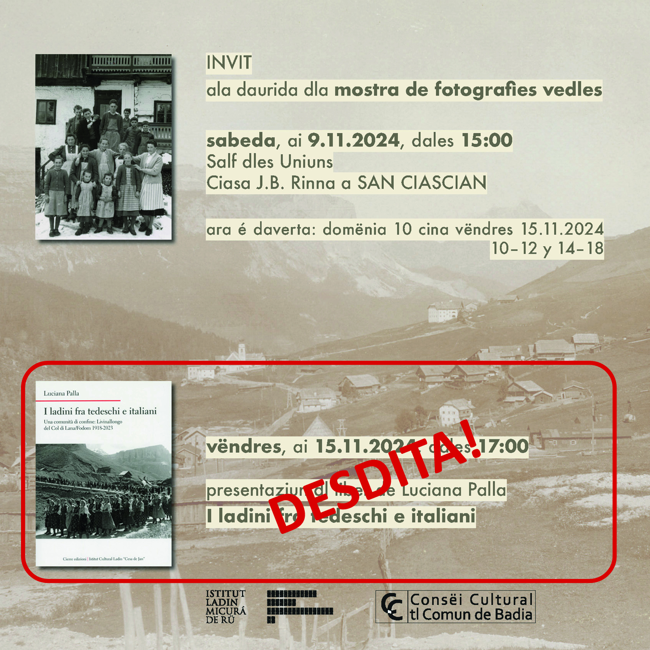 invit mostra foto San Ciascian Seite 2