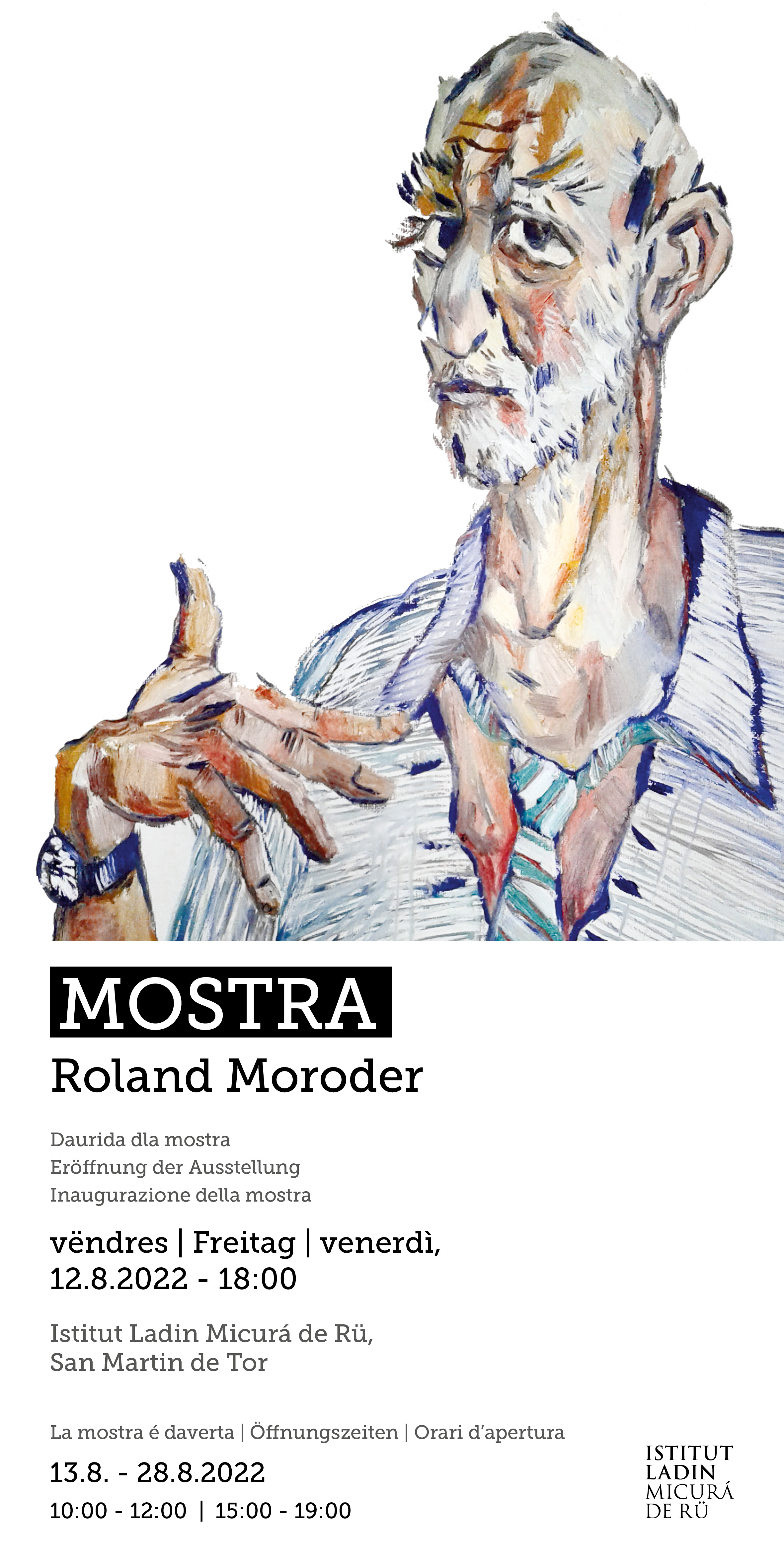 MOSTRA MORODER 2022 PLACAT