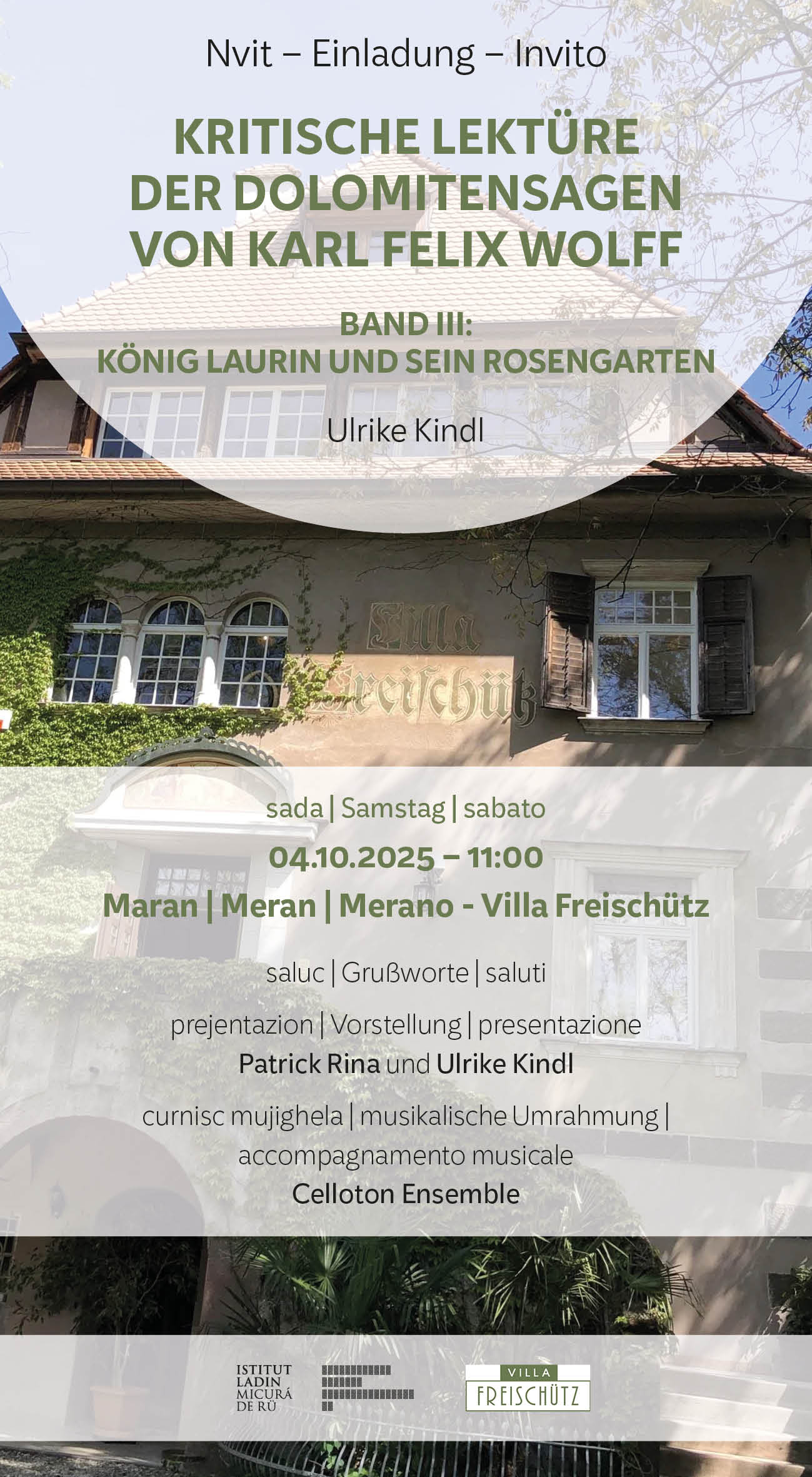 invit VILLA FREISCHÜTZ KRITISCHE