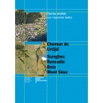 Chemun de Urtijëi, Sureghes, Runcadic, Bula, Mont Sëuc - chertes ortofoto cun i toponims ladins